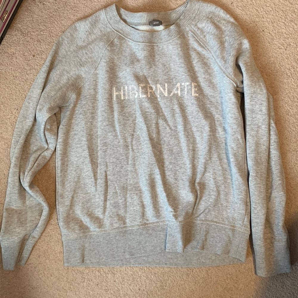 Gray aerie Crewneck